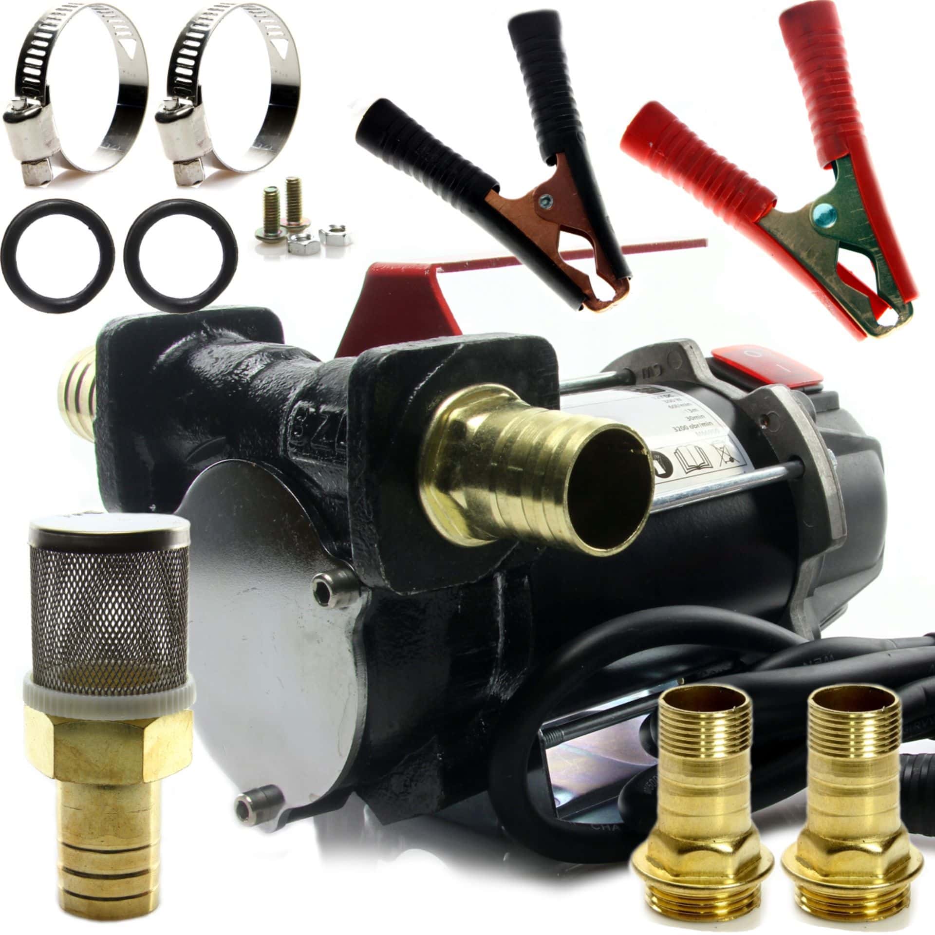 24 V električna črpalka za dizelsko gorivo 60 l/min - 2 | Shopply