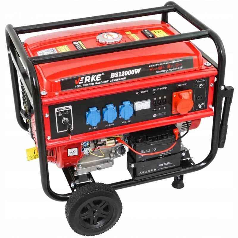 Bencinski generator električne energije z električnim zagonom 6 kW - agregat - 1 | Shopply