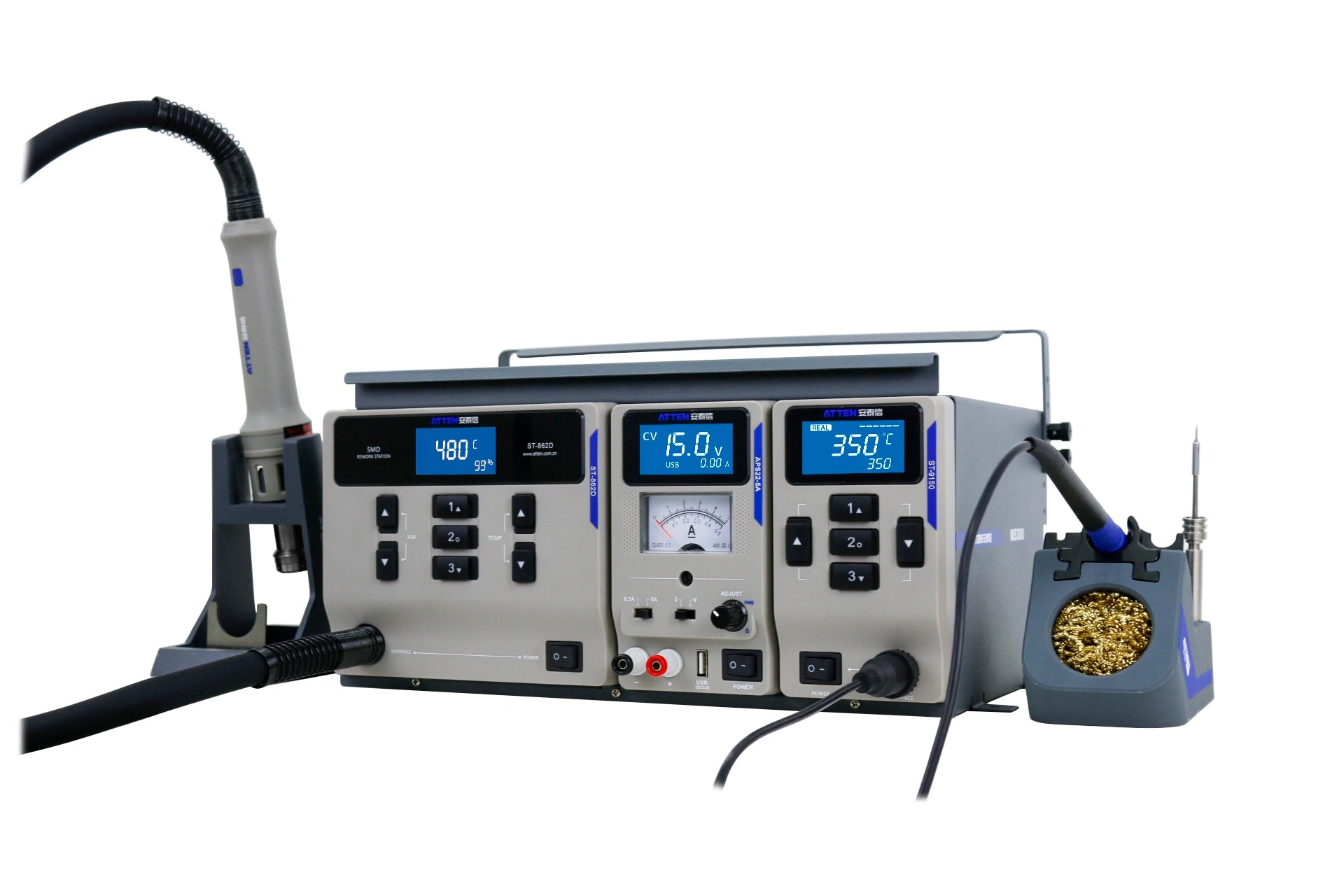 Kombinirana postaja za spajkanje 3 v 1 MS-500 - 1 | Shopply