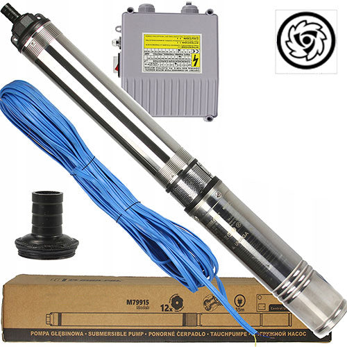 Cevna potopna črpalka 900 W 4200 L / uro 84 m 98 mm - 1 | Shopply