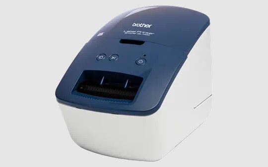 Tiskalnik nalepk Brother QL-600B moder - 2 | Shopply