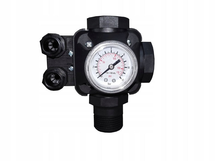 Tlačno stikalo z manometrom 1,6 - 4,6 bar 230 / 400 V 12 A - 1 | Shopply