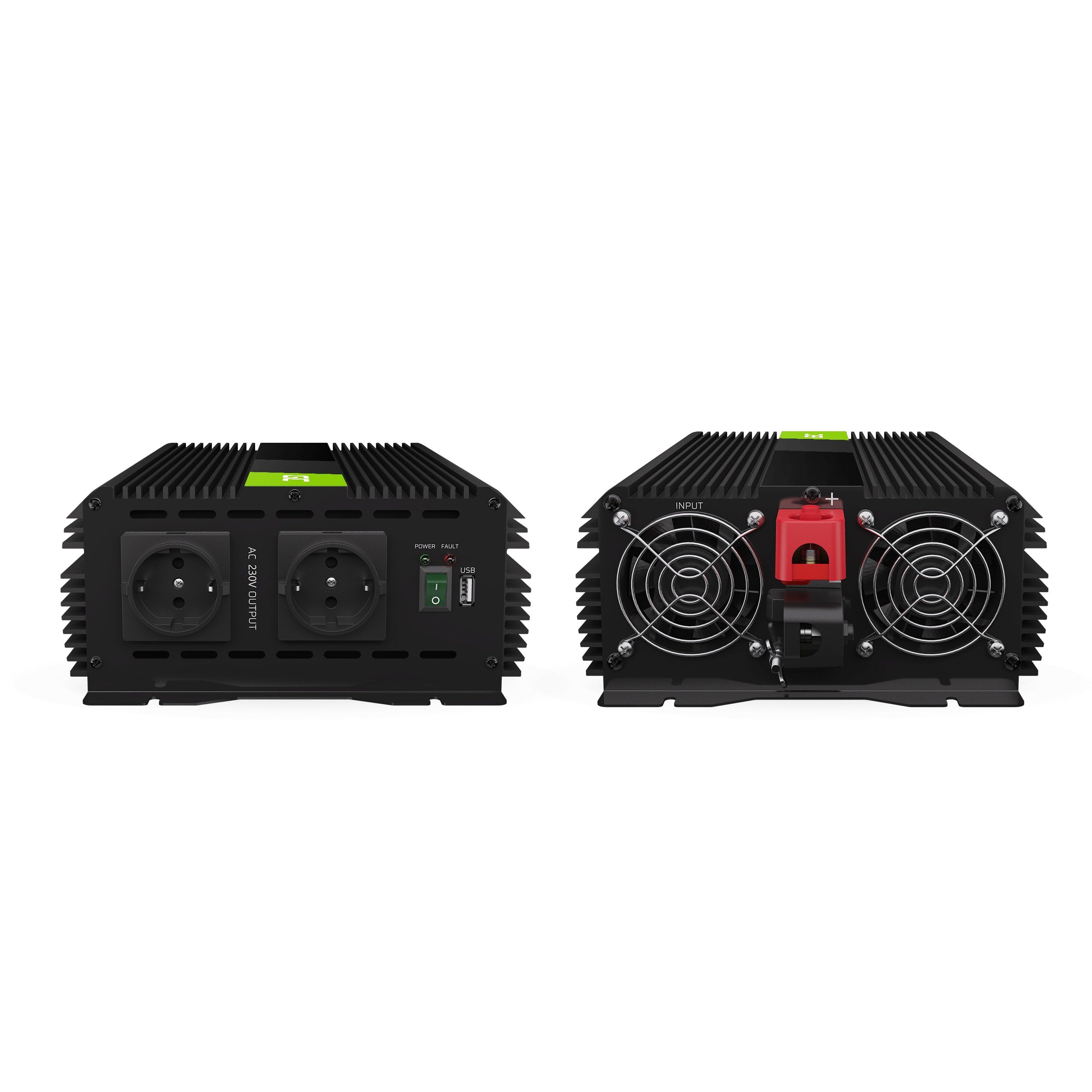 Green Cell Power Inverter PRO 12V to 230V 3000W/6000W Modified sine wave - 5 | Shopply