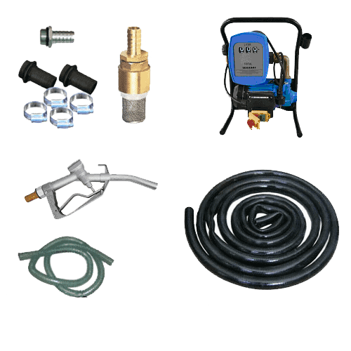 Električna črpalka za dizelsko gorivo z aluminijasto pipo - 2 | Shopply