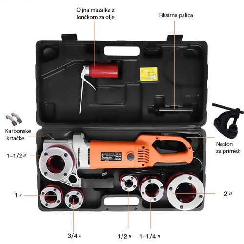 Električni rezalnik navojev 2300 W - 2 | Shopply