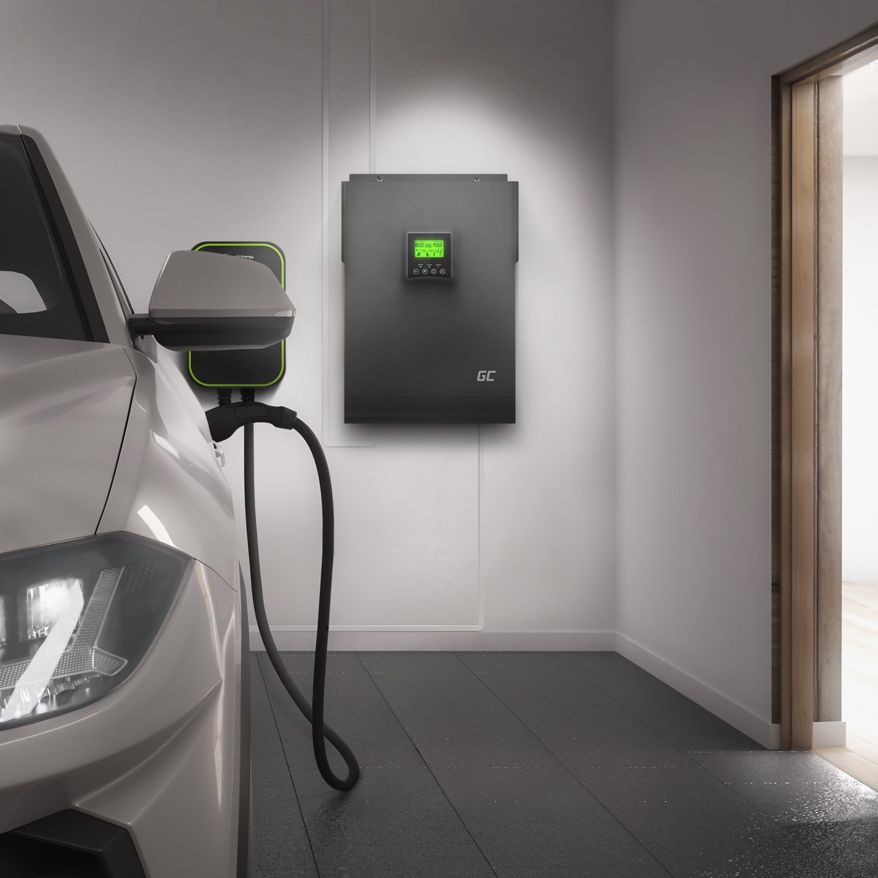 Solar inverter Off Grid with MPPT solar charger Green Cell 48VDC 230VAC 3000VA/3000W Pure Sine wave - 5 | Shopply