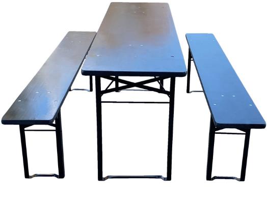 Zložljiva vrtna gasilska garnitura črna - 1 | Shopply