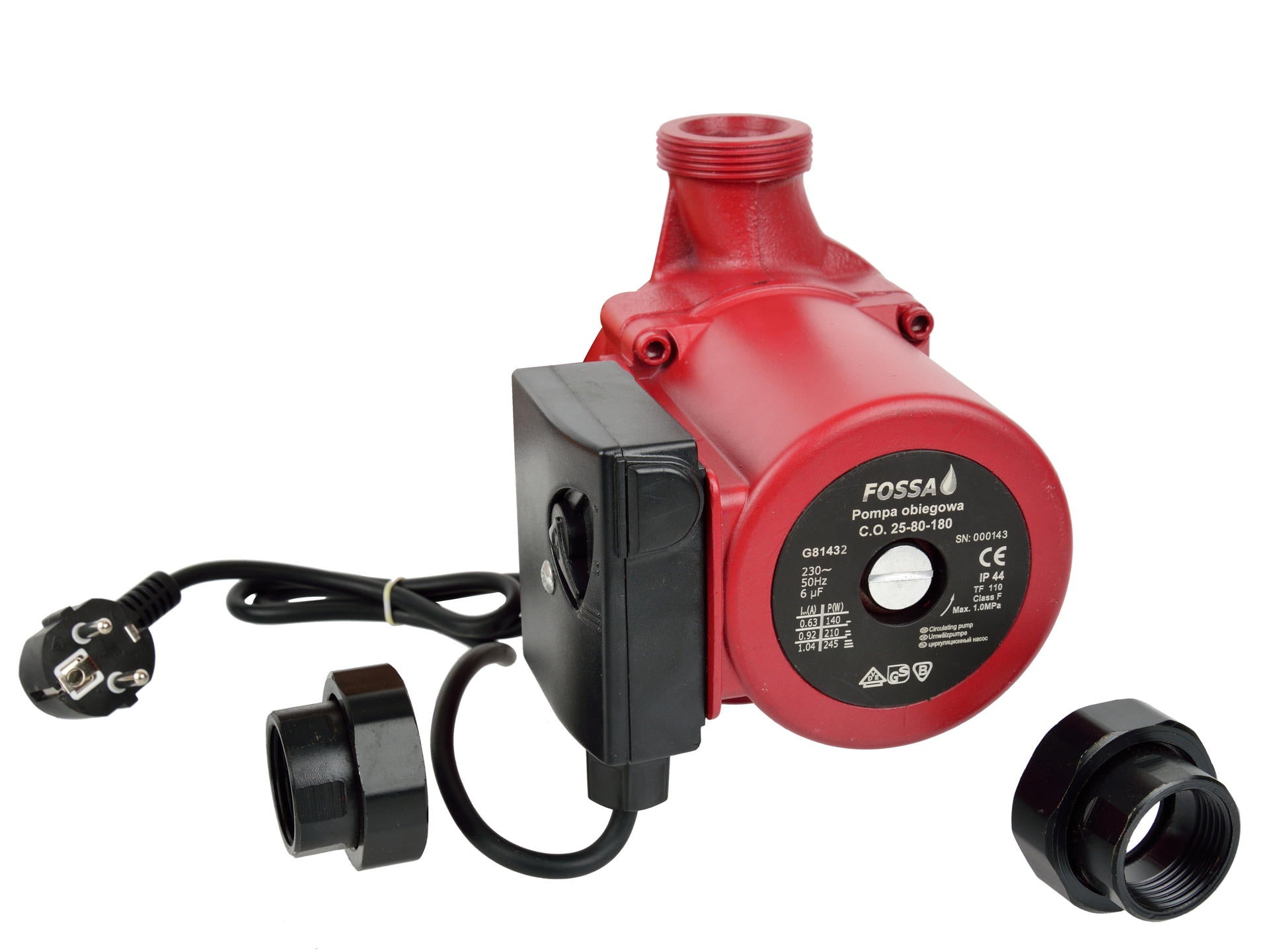 Obtočna vodna črpalka 25-80-180 - 1 | Shopply