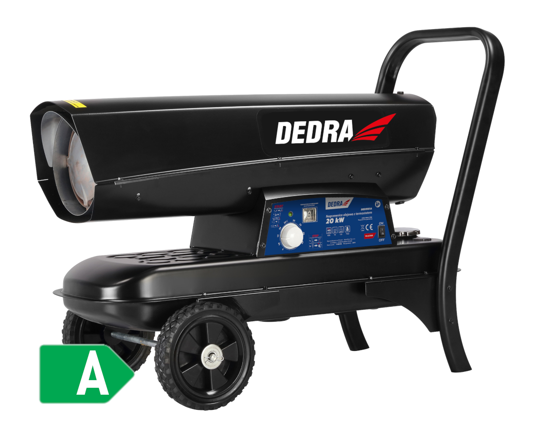 Oljni grelec zraka na kolesih 20 kW