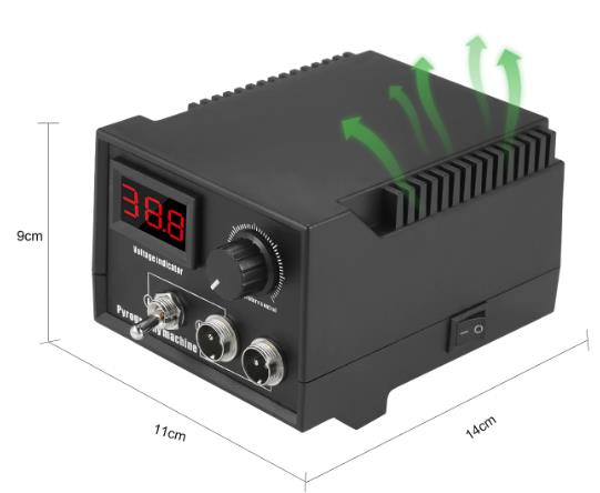Dvojni pirograf s termostatom in LED zaslonom 23 delni 60W - 2 | Shopply