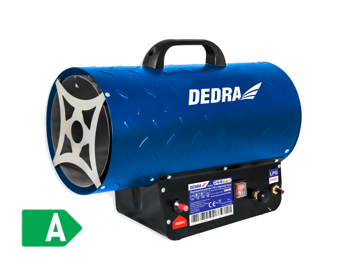 Plinski grelnik zraka 18 - 30 kW