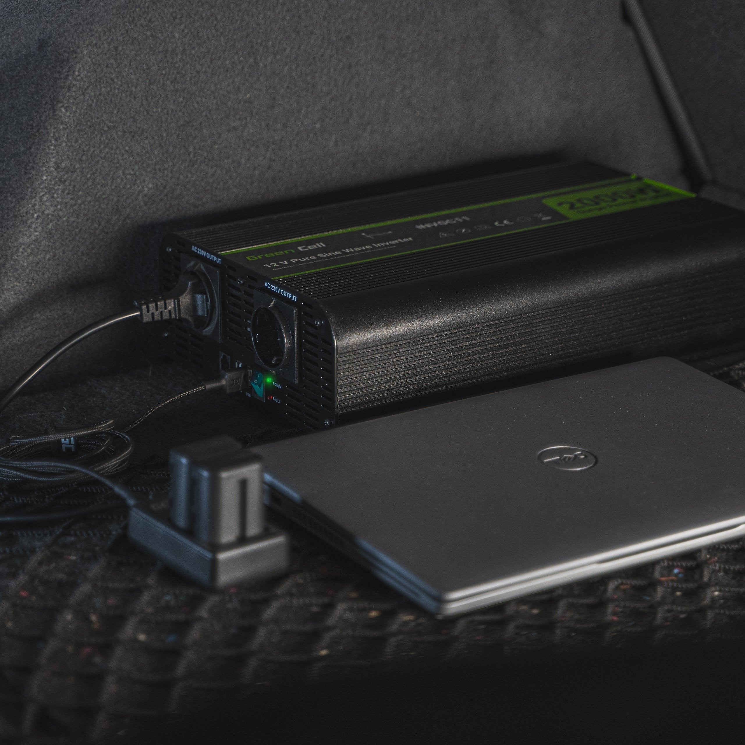 Green Cell Power Inverter PRO 12V to 230V 2000W/4000W Modified sine wave - 5 | Shopply