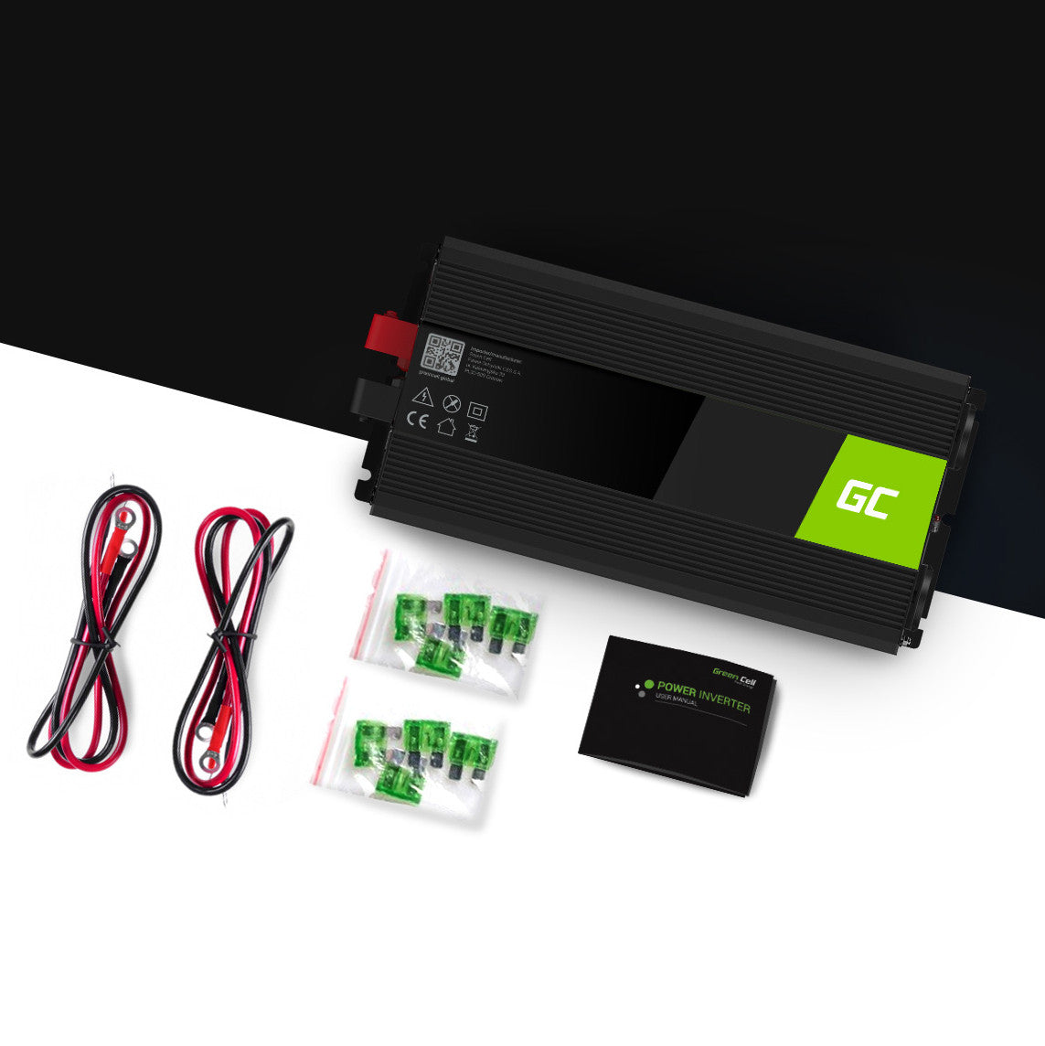 Green Cell Power Inverter 12V to 230V 3000W/6000W Modified sine wave - 5 | Shopply