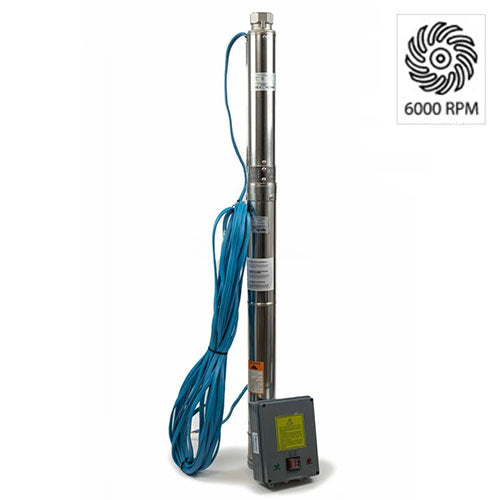 Visokohitrostna cevna potopna črpalka 1100 W 9000 L / uro 75 m 78 mm 160 - 250 V - 1 | Shopply