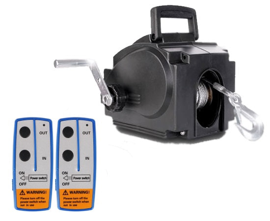 12 V električni vitel 907 kg z daljincema - 1 | Shopply