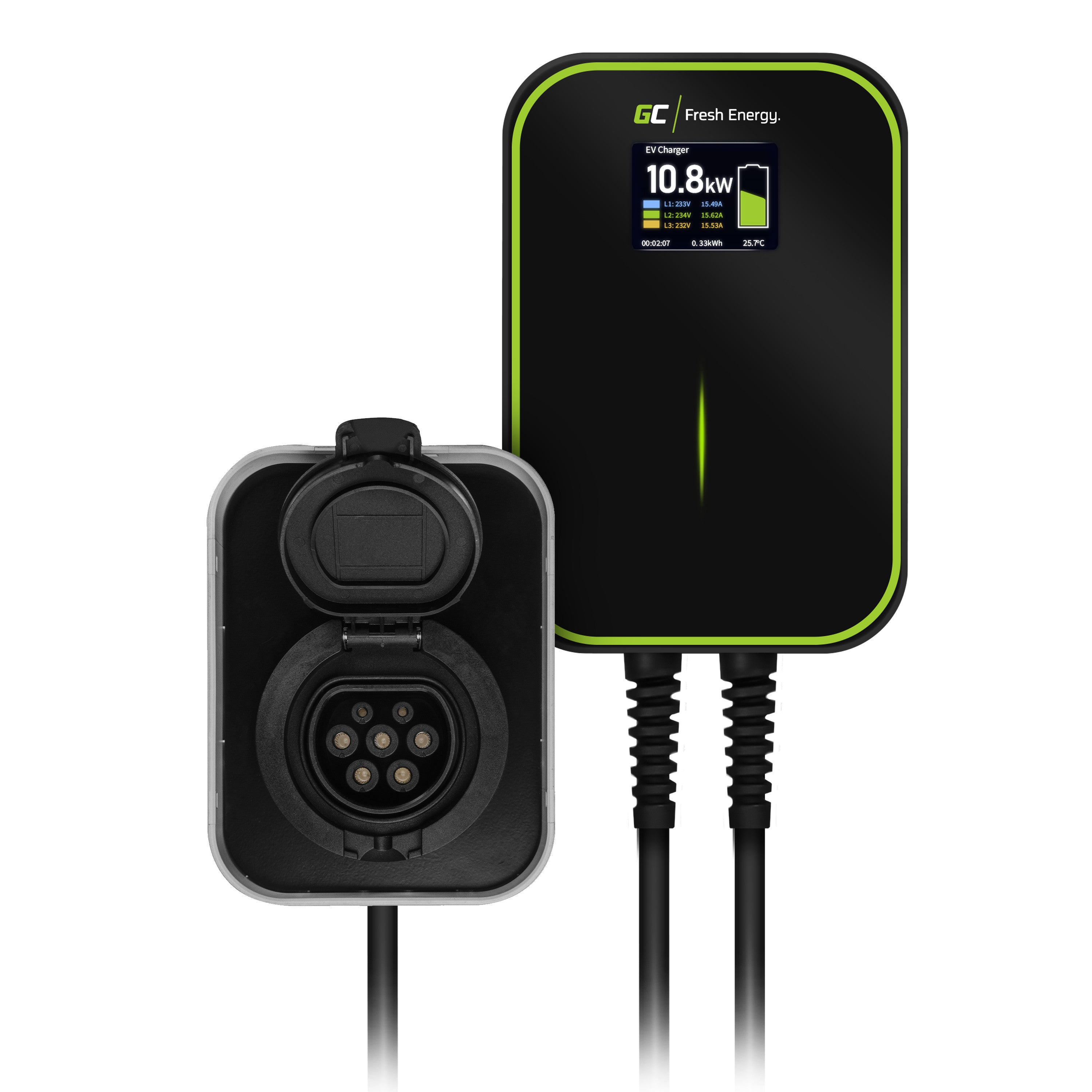 Wallbox GC EV PowerBox 22kW RFID charger with Type 2 socket for charging electric cars and Plug-In hybrids - 1 | Shopply