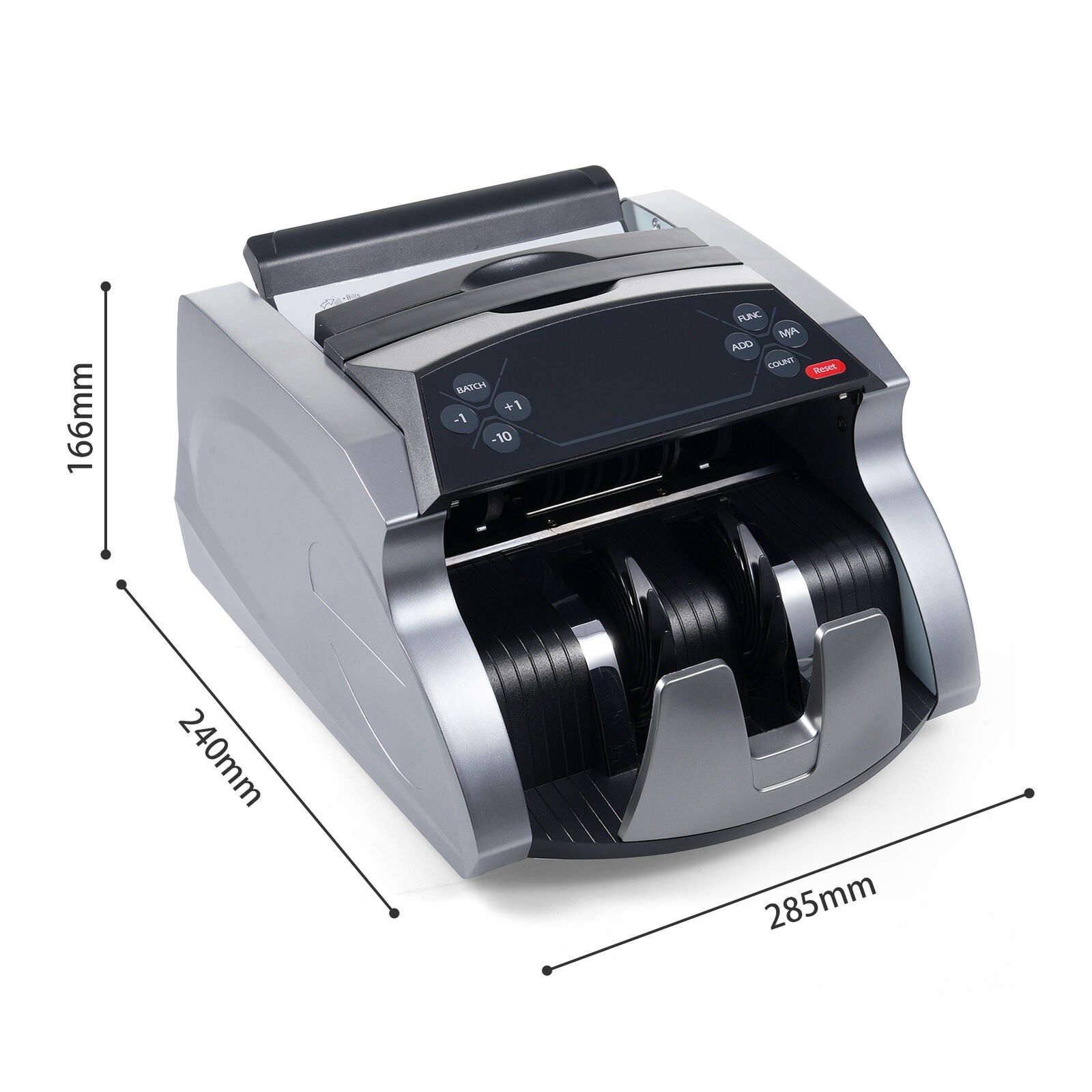 Aparat za štetje in preverjanje denarja z barvnim LCD zaslonom, (UV, MG, IR) - 4 | Shopply