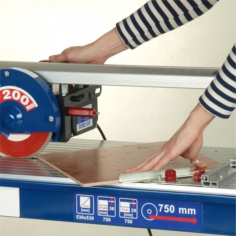 Električni rezalnik ploščic s premičnim krožnim rezilom 750 mm 800 W - 4 | Shopply