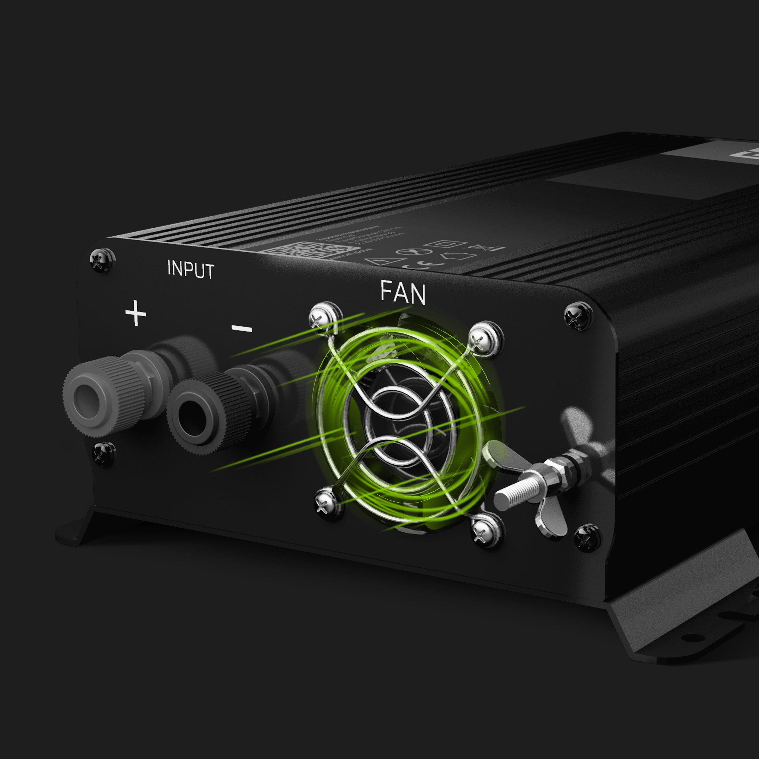 Green Cell Power Inverter PRO 12V to 230V 300W/600W Pure sine wave - 5 | Shopply