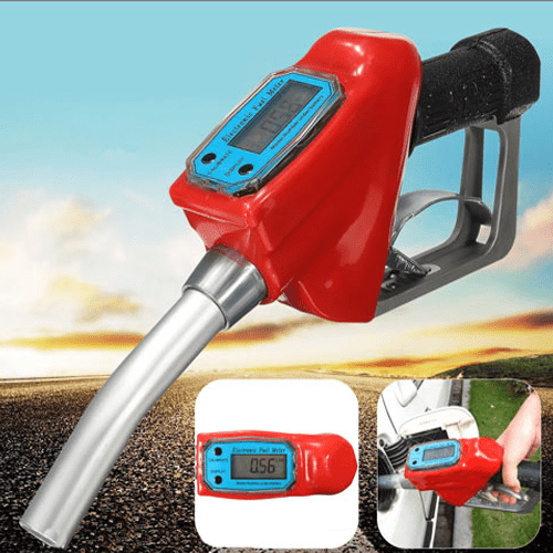 Pipa za točenje goriv 60 L/min z digitalnim števcem pretoka goriva - 2 | Shopply
