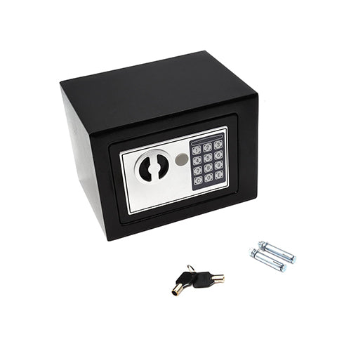 Pohištveni kovinski trezor z elektronsko ključavnico 210 x 170 x 170 mm - 4 | Shopply