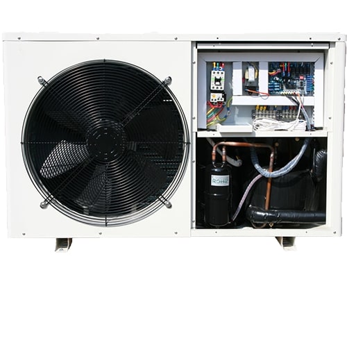 Toplotna črpalka zrak / voda 12 kW monoblok 230 V -20 °C R417A - 4 | Shopply